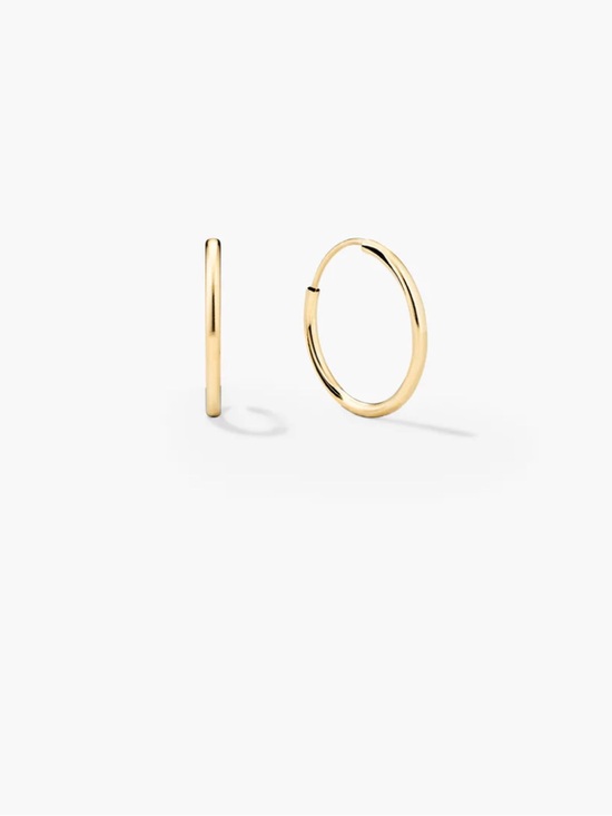 Mejuri Jewelry - Mejuri small hoop 14k yellow gold